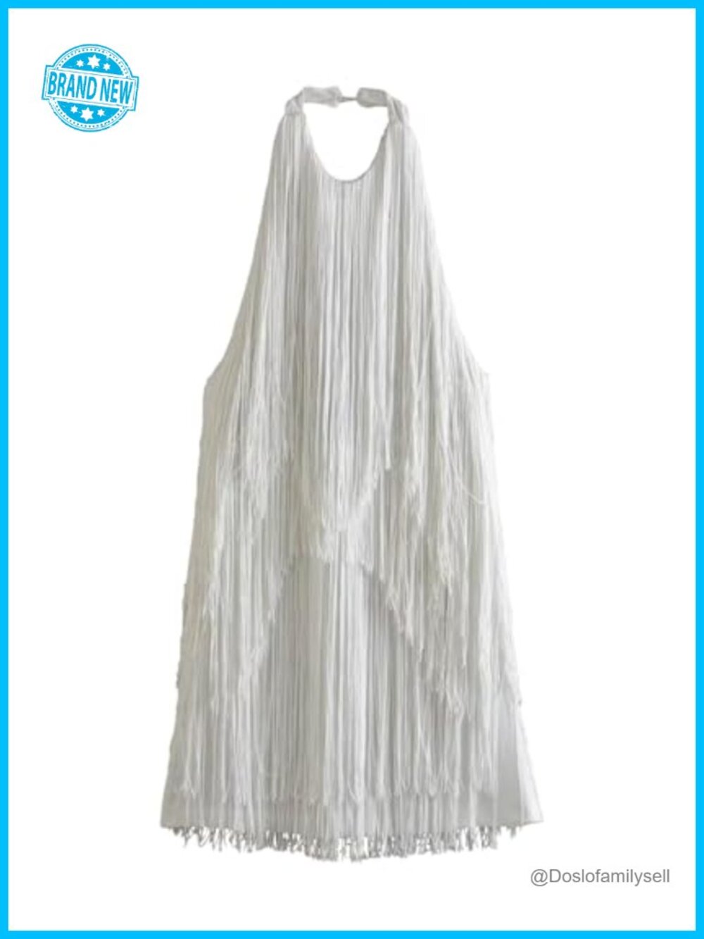Flapper Dress 20s Gatsby Fringe Mini Polyester Sleeveless Backless Cocktail